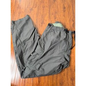 REI Sahara Convertible Pants Men's Size Large 32x30 Dark Gray Hiking UPF 50+
